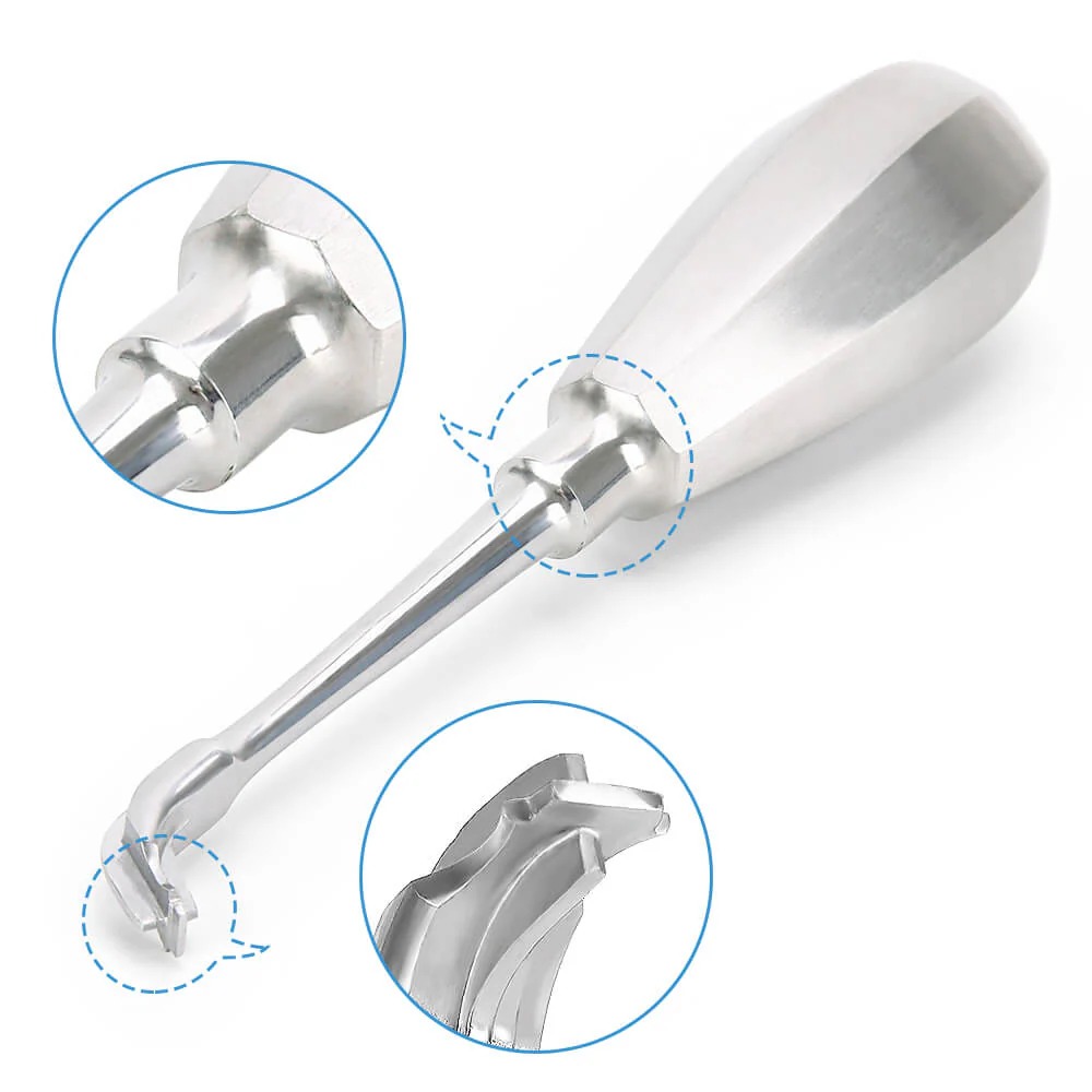 Dental Crown Remover Spreader, Dental Cross Crown Lifter, Dental Cross Broken Crown Remover